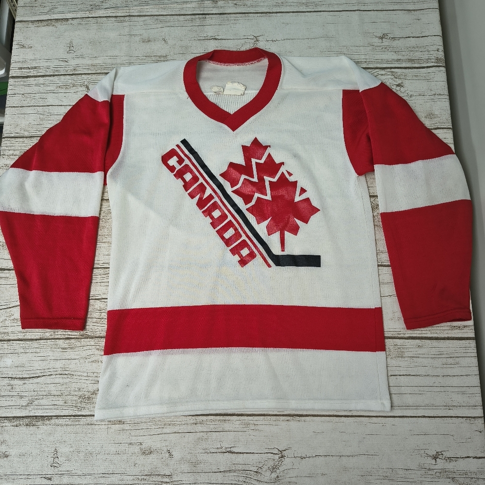 Vintage Cooper Team Canada Hockey Jersey Size Small